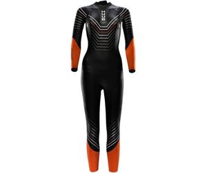 Huub Traje de Neopreno Araya para Mujer, Color Negro y Naranja, fácil de Estirar