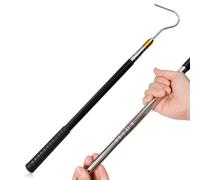 Huucozn Palo Telescópico con Gancho Extensible de 41 a 150 cm - Gancho Retráctil para Toldos, Velas y Persianas - Barra Telescópica Extensible conGancho para Camping, Áticos y Escaleras de Trampilla