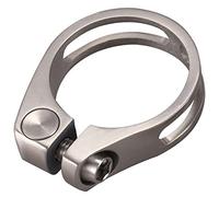Huudngeje Abrazadera de Tija de SillíN de AleacióN de Titanio Abrazadera de Tubo de SillíN de Bicicleta de 31,8 Mm Abrazadera de Tubo de Asiento para Tubo de Asiento de 27,2 Mm