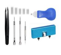 Huudngeje Kit Herramientas Reemplazo Pilas Reloj 26 Piezas, Kit ReparacióN Relojes, Herramienta para Quitar la Parte Posterior del Reloj, Palanca Apertura la Caja del Reloj