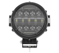 Huudngeje Luz de Trabajo LED Redonda. Luz LED de Haz Combinado de Punto de InundacióN de 60W Luz de Marcha Diurna Luces de ConduccióN Todoterreno para Camionetas SUV