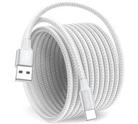 Huukein Cable USB C Largo 6M, Cable USB a USB C Carga Rapida para iPad Pro 11"/12,9", iPad Air 4/5, Galaxy Tab A9 FE/ A9+/S9 Ultra, Xiaomi Redmi Pad SE/Pro