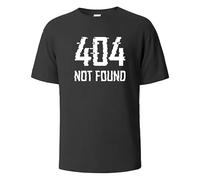 huUKH7HGT 404 Not Found T-Shirt Black XXL