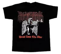 huUKH7HGT Blasphemy Band Music For Lovers T-Shirt Black XL