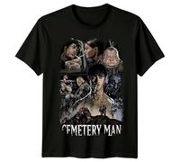 huUKH7HGT Cemetery Man (1994) Movie Poster Inspired T-Shirt Black XL