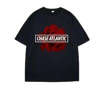 huUKH7HGT Chase Atlantic Flower T Shirt Black M