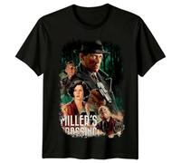 huUKH7HGT Miller's Crossing (1990) Movie Poster Inspired T-Shirt Black S