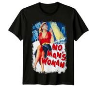huUKH7HGT No Man'S Woman (1955) Movie Poster Inspired T-Shirt Black S