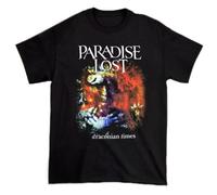 huUKH7HGT Paradise Lost Unisex T-Shirt Black S
