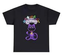 huUKH7HGT Smiling Critters Cat Nap Kids T-Shirt Black XXL