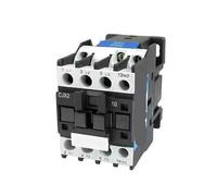 HUUOQIWY Contactor de CA CJX2-1201 CJX2-0901, 12 A, trifásico, 3 Polos, Bobina de 380 V, 50 Hz, instalación en riel, contactor Normalmente Abierto 3P+1NO(CJX2-1201 NC 380VAC)