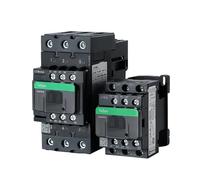 HUUOQIWY Contactor de CA LC1D 220 V monofásico Lc1d09m7c 18 A, 32 A, 50 A, for Ascensores, trifásico, CA 380 V, 24 V, 220 V, 110 V, 48 V, 1 Unidad(LC1D18 AC,110V)