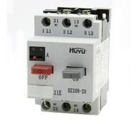 HUUOQIWY Interruptores con botón pulsador de Encendido/Apagado 3P 3 Pole 10-16A Circuit Breaker DZ108-20