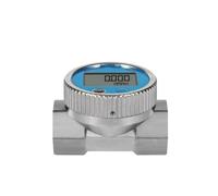 HUUOQIWY Líquido del medidor de Flujo de Acero Inoxidable(1" Stainless Steel)