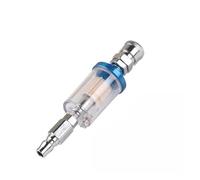 HUUOQIWY Pistola pulverizadora de compresor Europeo de 1/5 Pieza, Piezas de presión, Separador de Agua y Aceite de 1/4 de Pulgada, Filtro de Aire, Trampa de Humedad(20 Pcs,AF+PF+SM)