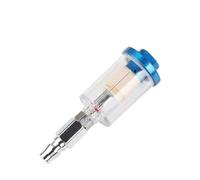 HUUOQIWY Pistola pulverizadora de compresor Europeo de 1/5 Pieza, Piezas de presión, Separador de Agua y Aceite de 1/4 de Pulgada, Filtro de Aire, Trampa de Humedad(1 Pcs,AF-02+PF)