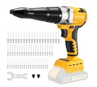 HuuppHip Remachadora inalámbrica compatible con Dewalt de 18 V (sin batería)