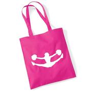 Huuraa acquirente Animadora Borsa regalo in juta fucsia 10 litri cotone Animadora Attenzione