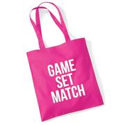 huuraa acquirente Game set match Borsa regalo in juta fucsia 10 litri cotone Game set match Attenzione