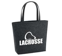 Huuraa acquirente Lacrosse Borsa regalo per la spesa 22 litri Feltro melange antracite Lacrosse Presente