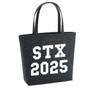 huuraa acquirente STX 2025 Borsa regalo per la spesa 22 litri Feltro melange antracite STX 2025 Presente