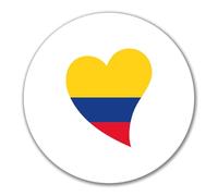 Huuraa adesivi Bandera de Colombia Adesivo regalo 10cm Bandera de Colombia Presente