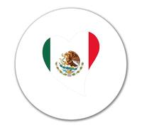 Huuraa adesivi Bandera de México Adesivo regalo 10cm Bandera de México Presente