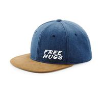huuraa berretto da Baseball Free Hugs Cappellino Snapback Regalo Denim Free Hugs Presente