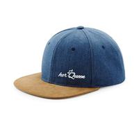 huuraa berretto da Baseball Her Queen Krone Cappellino Snapback Regalo Denim Her Queen Krone Presente