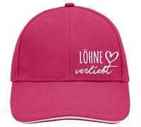 huuraa berretto da Baseball Löhne verliebt Cappello Unisex Regalo Rosa/Bianco Löhne verliebt Souvenir
