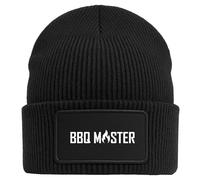 huuraa berretto invernale BBQ Master Grillen Cappello Unisex Regalo Nero Nero BBQ Master Grillen Presente