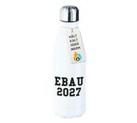 huuraa borraccia in acciaio inox EBAU 2027 Bottiglia regalo bianca 500ml in acciaio inox EBAU 2027 Presente