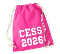 huuraa borsa CESS 2026 Borsa regalo in tessuto fucsia 12 litri cotone CESS 2026 Attenzione
