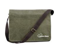 huuraa borsa per computer portatile Meilleure Maman Borsa a tracolla regalo verde militare 14 litri tela Meilleure Maman souvenir