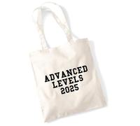huuraa borsa per il trasporto Advanced Levels 2025 Borsa regalo in tessuto naturale 10 litri cotone Advanced Levels 2025 accessorio