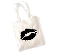 huuraa borsa per il trasporto Boca que besa Borsa regalo in tessuto naturale 10 litri cotone Boca que besa accessorio