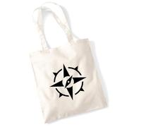 huuraa borsa per il trasporto Brújula Borsa regalo in tessuto naturale 10 litri cotone Brújula accessorio