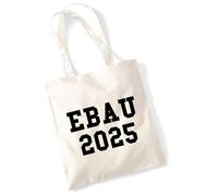 huuraa borsa per il trasporto EBAU 2025 Borsa regalo in tessuto naturale 10 litri cotone EBAU 2025 accessorio