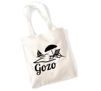 huuraa borsa per il trasporto Gozo Malta Borsa regalo in tessuto naturale 10 litri cotone Gozo Malta accessorio