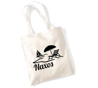 huuraa borsa per il trasporto Naxos Greece Borsa regalo in tessuto naturale 10 litri cotone Naxos Greece accessorio