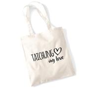 huuraa borsa per il trasporto Taichung my love Borsa regalo in tessuto naturale 10 litri cotone Taichung my love accessorio