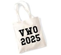 huuraa borsa per il trasporto VWO 2025 Borsa regalo in tessuto naturale 10 litri cotone VWO 2025 accessorio