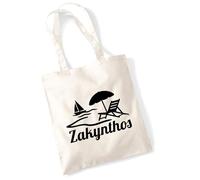 huuraa borsa per il trasporto Zakynthos Greece Borsa regalo in tessuto naturale 10 litri cotone Zakynthos Greece accessorio
