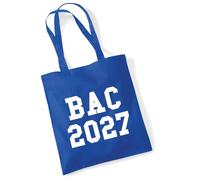 huuraa borse della spesa BAC 2027 Borsa regalo Bright Royal in cotone da 10 litri BAC 2027 souvenir