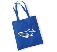 huuraa borse della spesa ballena azul Borsa regalo Bright Royal in cotone da 10 litri ballena azul souvenir