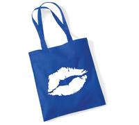 huuraa borse della spesa Boca que besa Borsa regalo Bright Royal in cotone da 10 litri Boca que besa souvenir