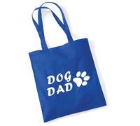huuraa borse della spesa Dog Dad Tapse Borsa regalo Bright Royal in cotone da 10 litri Dog Dad Tapse souvenir