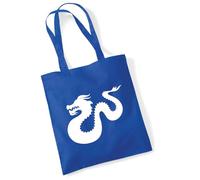 huuraa borse della spesa Dragón Borsa regalo Bright Royal in cotone da 10 litri Dragón souvenir