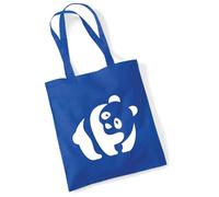 huuraa borse della spesa panda Borsa regalo Bright Royal in cotone da 10 litri panda souvenir