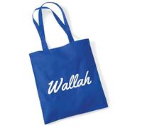huuraa borse della spesa Wallah Borsa regalo Bright Royal in cotone da 10 litri Wallah souvenir